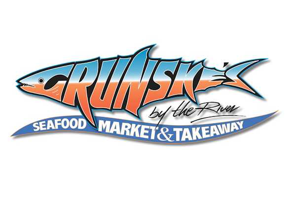 Grunske's By The River Seafood Restaurant and Takeaway Logo