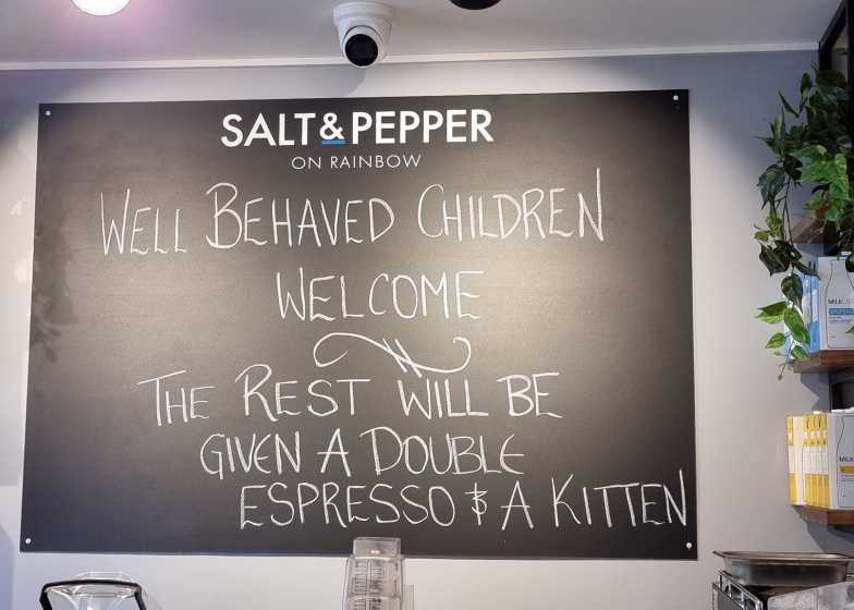 Salt & Pepper on Rainbow
