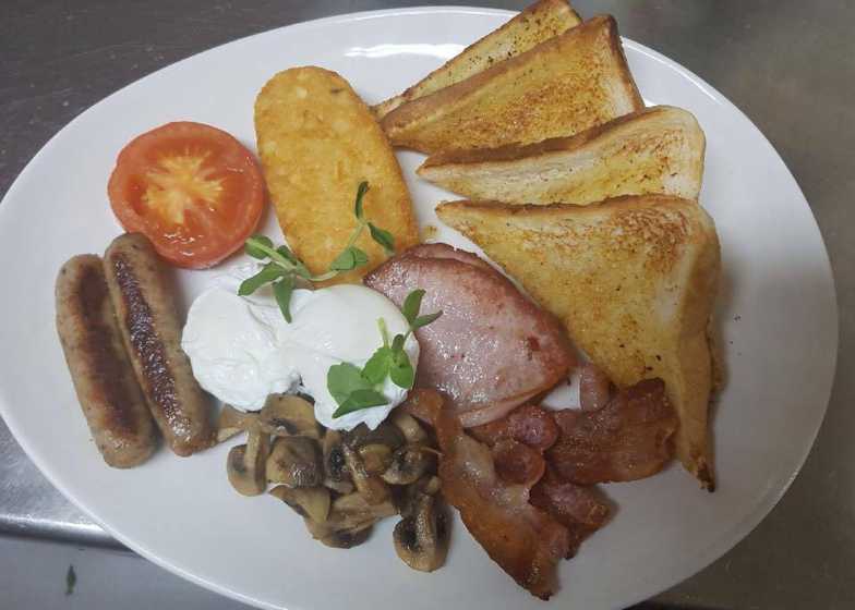 Breakfast is a popular option at Domenico's