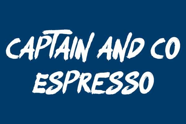 Captain and Co Espresso