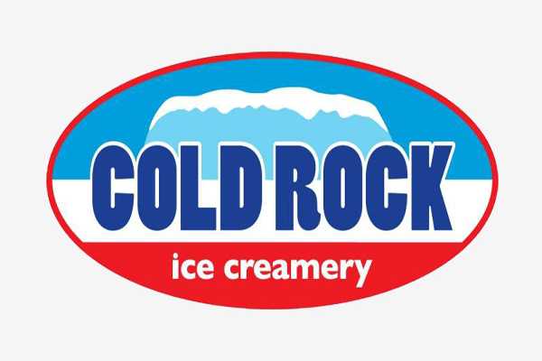 Cold Rock ice creamery Logo