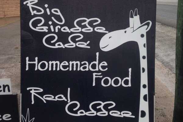 The Big Giraffe Cafe Logo