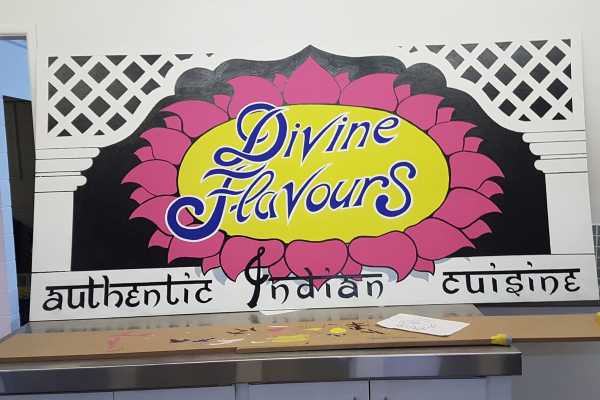 Divine Flavours Indian Restaurant Logo