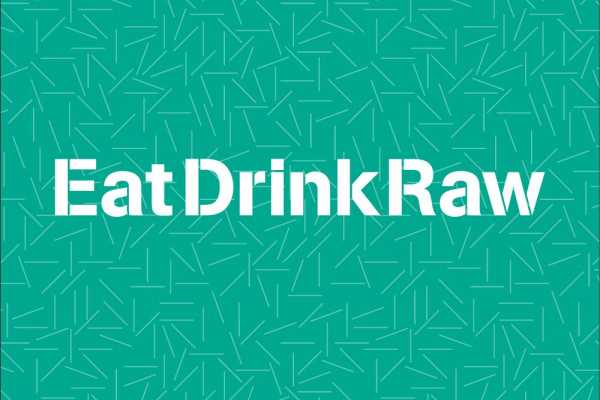 Eat Drink Raw Logo