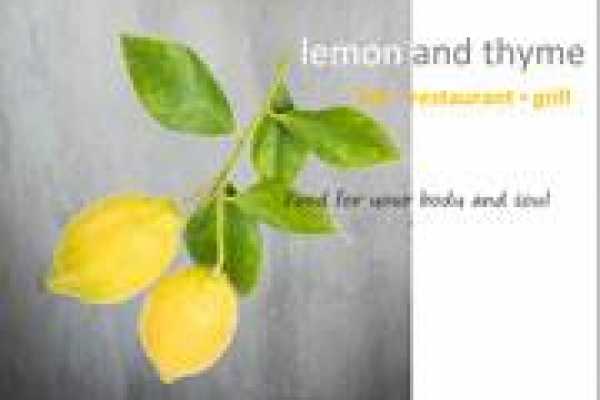 Lemon & Thyme Restaurant Logo