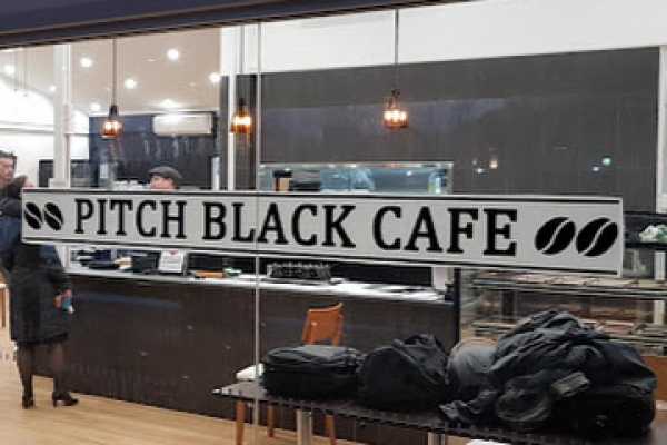 Pitch Black Cafe Logo