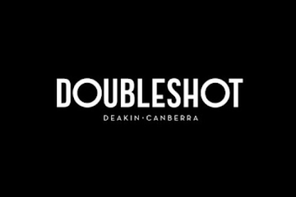 Double Shot Deakin Logo