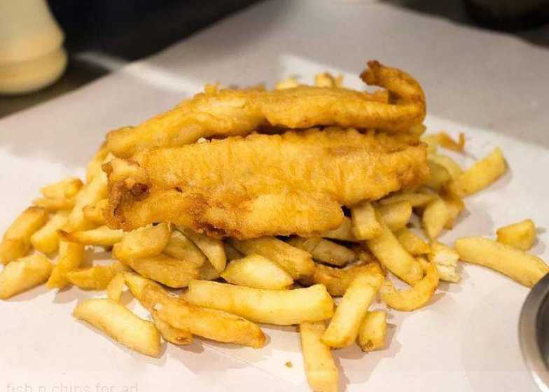 Our fish and chips are second to none at Fryer of Whitby