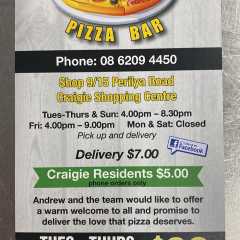 Craigie Pizza Bar
