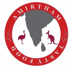 AmirTham Tasty Food Logo