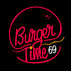Burger Time 69 Everton Park Logo