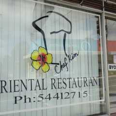 Chef Kim Oriental Restaurant Logo