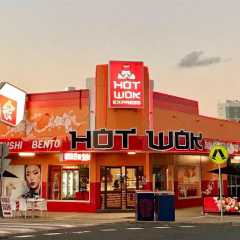 Hot Wok Express Noodle Bar Logo