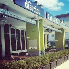 The District Bar & Restaurant Logo