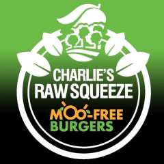 Raw Squeeze & MooFree Burgers Maroochydore Logo