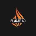 Flame 40 Logo