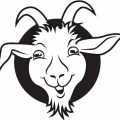 The Giggling Goat Emporium Coffee and Breakfast Bar Logo