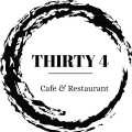 Thirty 4 Café & Restaurant Logo